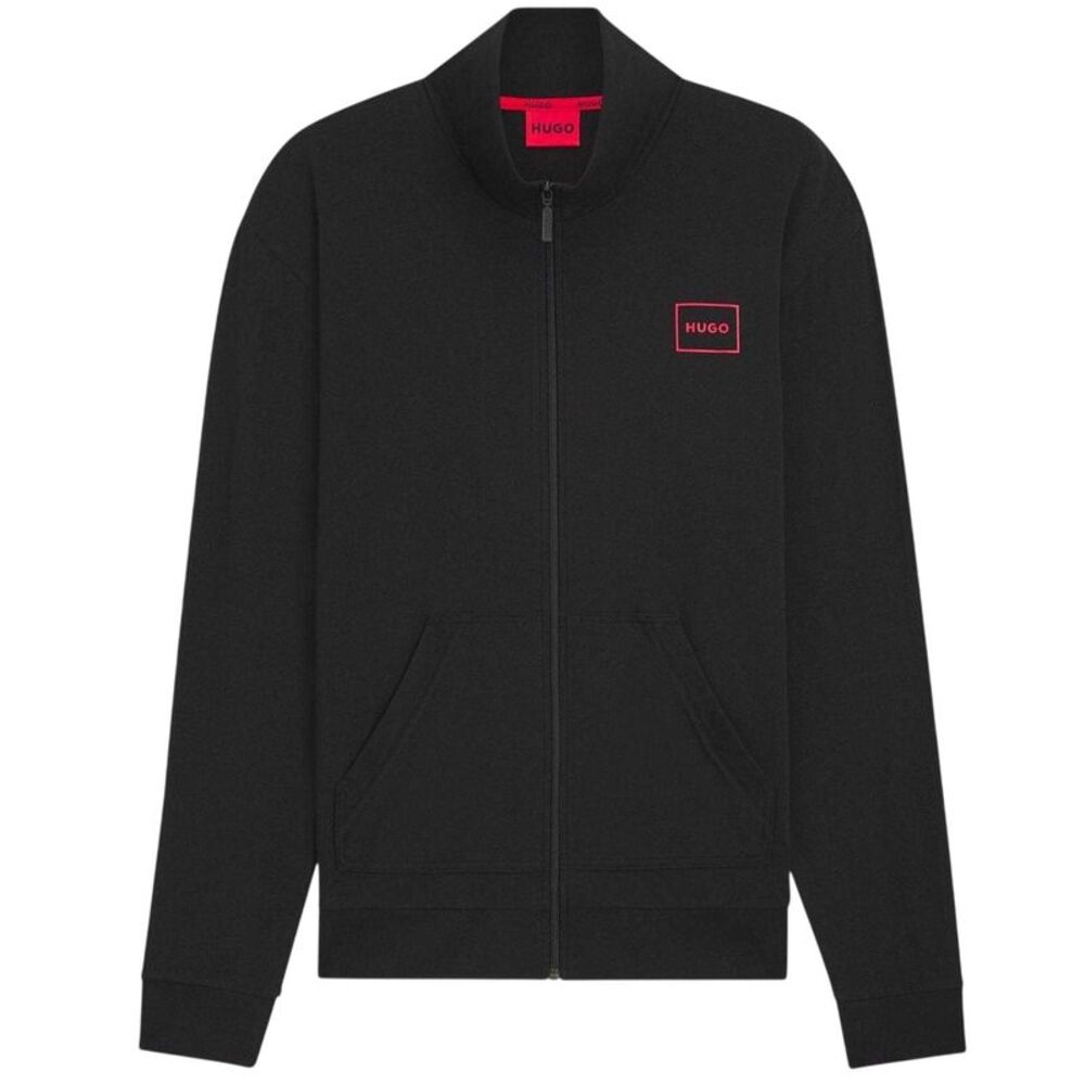 Hugo Mens Laze Plain Sweat Jacket / Black
